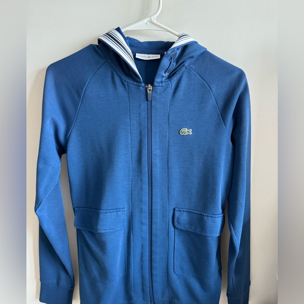 Lacoste  Sport Blue Jacket, Size 34